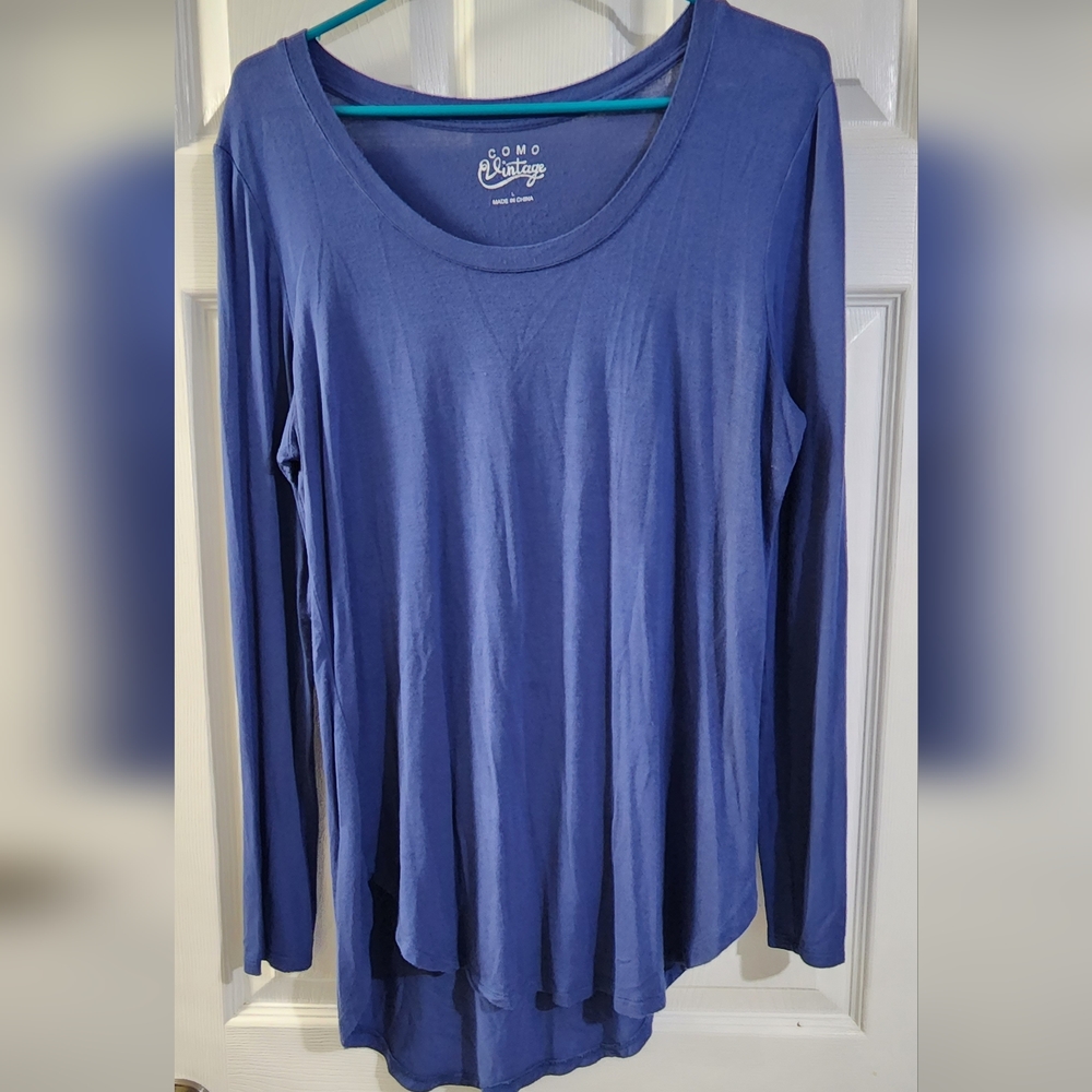 Casual Women's Long sleeve Blue top/shirt